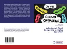 Buchcover von Adoption of Cloud Computing in Higher Education