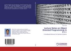Copertina di Lecture Notes on Object Oriented Programming in C++