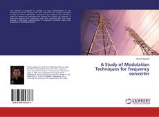 Buchcover von A Study of Modulation Techniques for frequency converter