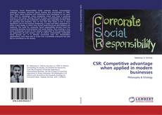 Buchcover von CSR: Competitive advantage when applied in modern businesses