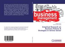 Buchcover von Empirical Research on Business Policies & Strategies in Service Sector