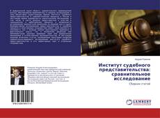 Copertina di Институт судебного представительства: сравнительное исследование