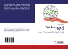 Capa do livro de Peer Observation of Teaching 