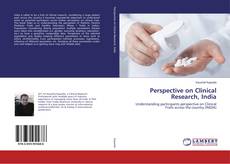 Copertina di Perspective on Clinical Research, India