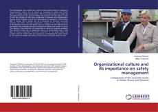 Copertina di Organizational culture and its importance on safety management