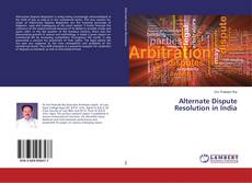 Buchcover von Alternate Dispute Resolution in India