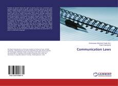 Buchcover von Communication Laws