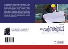 Buchcover von Training Needs of Construction Professionals in Project Management