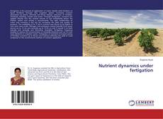 Buchcover von Nutrient dynamics under fertigation