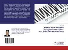Copertina di Factors that influence Malaysian consumers’ purchase intention through
