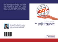 Buchcover von An empirical research on customer satisfaction