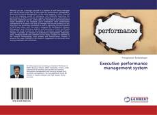 Copertina di Executive performance management system
