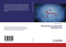 Buchcover von Democracy on Economic development