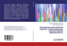 Copertina di Человеческий капитал группы в организации: коллективная субъектность