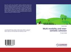 Buchcover von Multi modality and inter-semiotic cohesion
