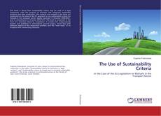 Buchcover von The Use of Sustainability Criteria