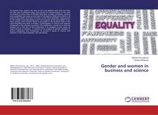Copertina di Gender and women in business and science