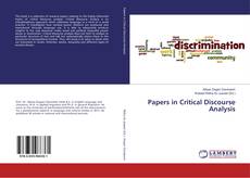 Buchcover von Papers in Critical Discourse Analysis