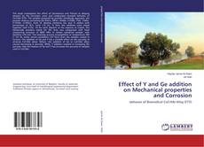 Copertina di Effect of Y and Ge addition on Mechanical properties and Corrosion