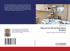 Обложка Manual of Pet Animal Basic Surgery