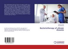 Buchcover von Bacteriotherapy of allergic diseases