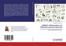 Buchcover von OPBUS: OPtimization of BUsiness process Security
