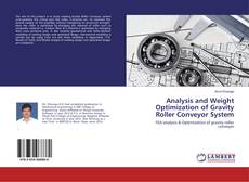 Buchcover von Analysis and Weight Optimization of Gravity Roller Conveyor System