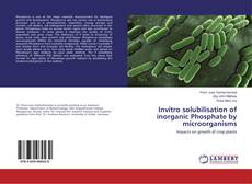 Copertina di Invitro solubilisation of inorganic Phosphate by microorganisms