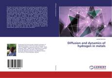 Buchcover von Diffusion and dynamics of hydrogen in metals