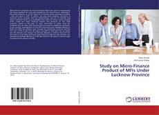 Copertina di Study on Micro-Finance Product of MFIs Under Lucknow Province
