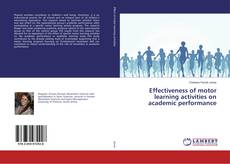 Copertina di Effectiveness of motor learning activities on academic performance