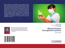Buchcover von Blood donation management systems