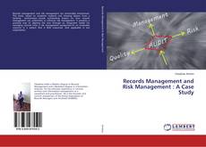 Buchcover von Records Management and Risk Management : A Case Study