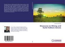 Copertina di Discourse on Mising and Karbi Folklore Genres