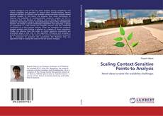 Capa do livro de Scaling Context-Sensitive Points-to Analysis 