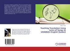 Buchcover von Teaching Translation Using Lyrics of Songs to UHAMKA's English Student