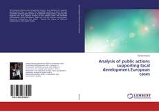 Capa do livro de Analysis of public actions supporting local development.European cases 