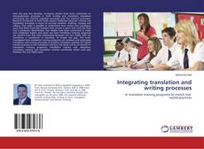 Capa do livro de Integrating translation and writing processes 