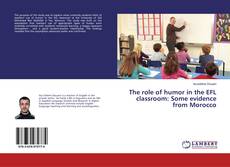 The role of humor in the EFL classroom: Some evidence from Morocco kitap kapağı