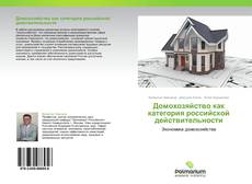 Capa do livro de Домохозяйство  как категория  российской действительности 