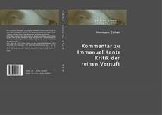 Buchcover von Kommentar zu Immanuel Kants Kritik der reinen Vernuft
