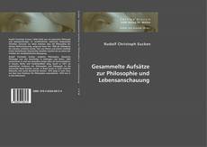 Portada del libro de Gesammelte Aufsätze zur Philosophie und Lebensanschauung
