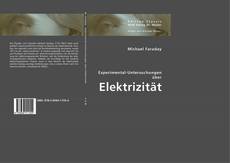 Buchcover von Experimental-Untersuchungen über Elektrizität