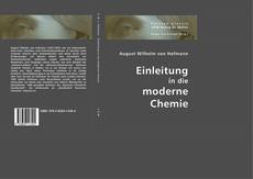 Portada del libro de Einleitung in die moderne Chemie