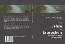 Bookcover of Die Lehre vom Erbrechen