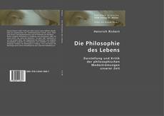 Bookcover of Die Philosophie des Lebens