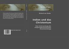 Capa do livro de Indien und das Christentum 