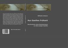 Bookcover of Aus Goethes Frühzeit
