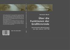 Bookcover of Über die Funktionen der Großhirnrinde