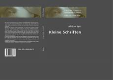 Bookcover of Kleine Schriften